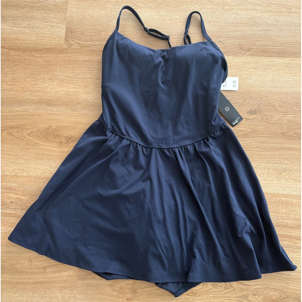 NWT Women's Gilly Hicks Active  Dress - Large - Navy Blue